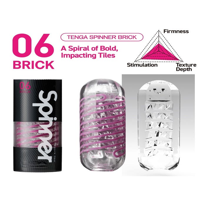 Masturbateur Tenga Spinner 06 Brick