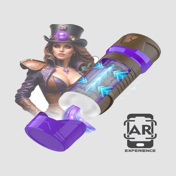 Masturbateur automatique vibrant réalité augmentée - Misty Steam Mistress