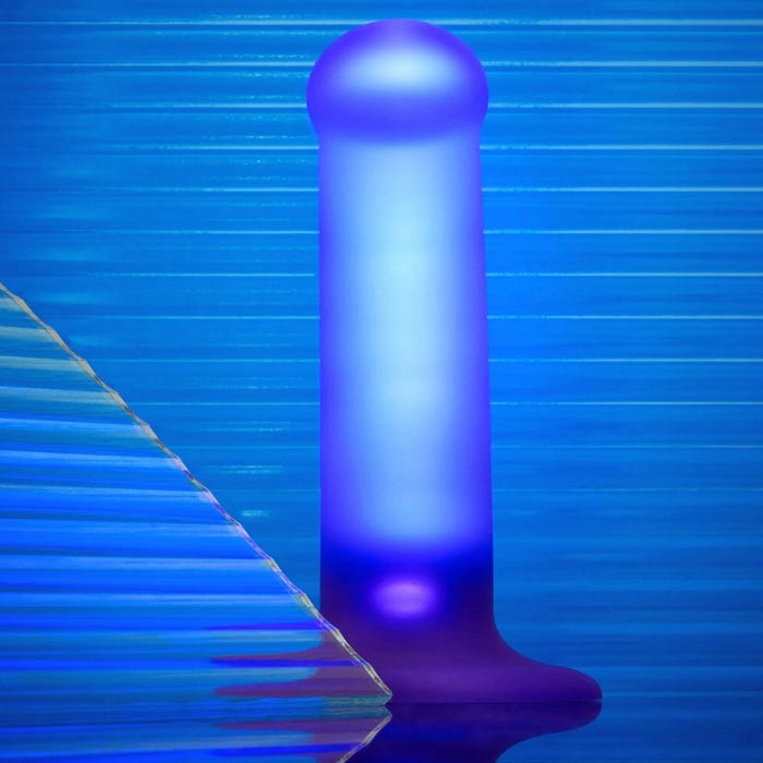 Dildo ventouse lumineux Glow LED M