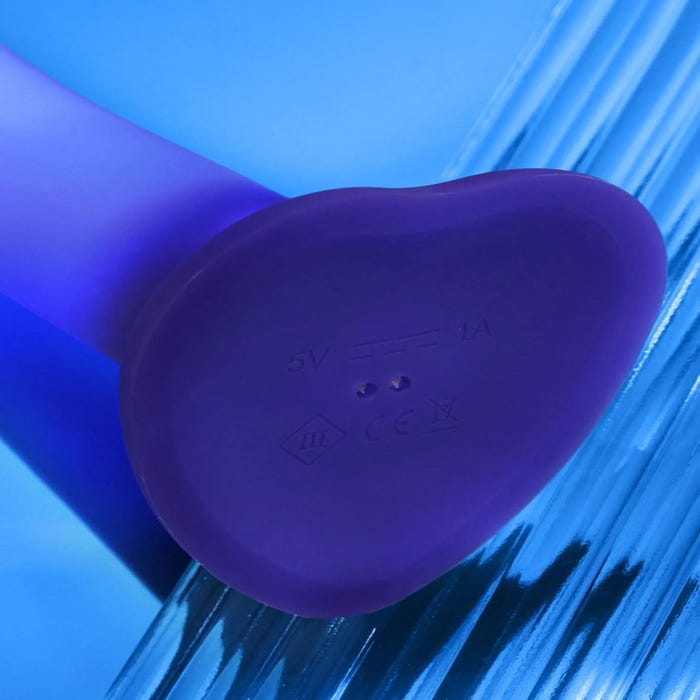 Dildo ventouse lumineux Glow LED M