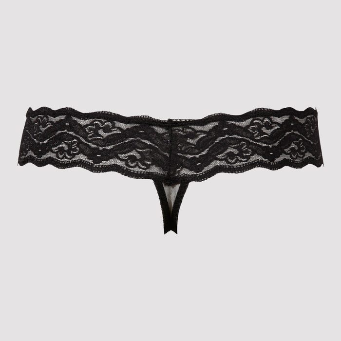 String en dentelle avec perles stimulantes