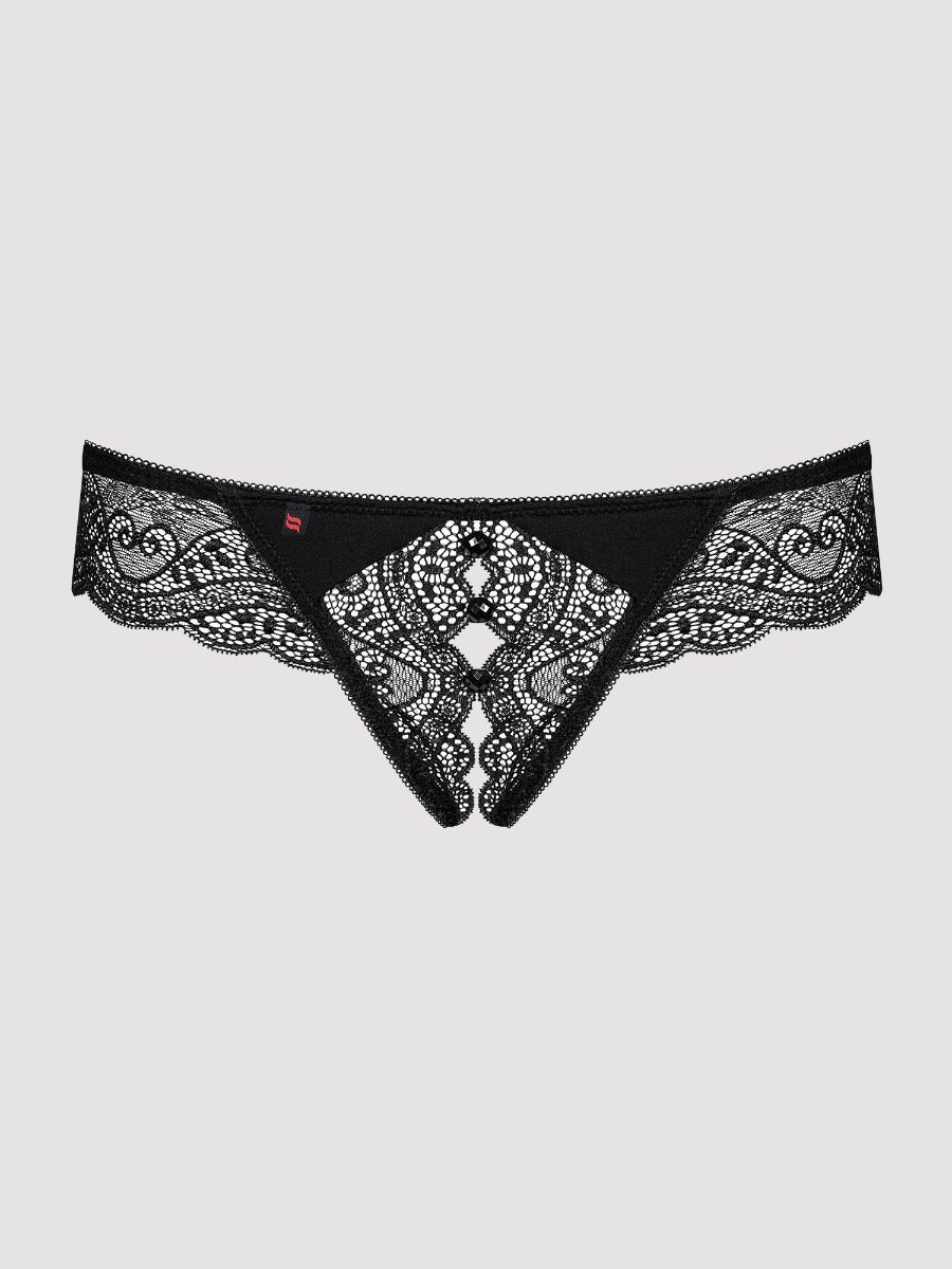 String ouvert Miamor noir 2