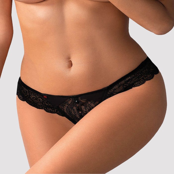 String ouvert Miamor noir
