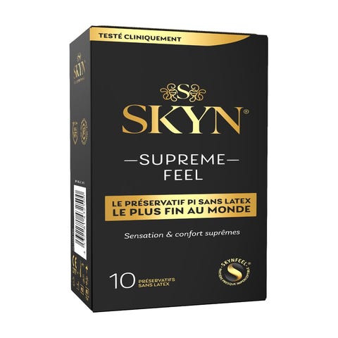Préservatifs sans latex SKYN Supreme Feel boîte de 10