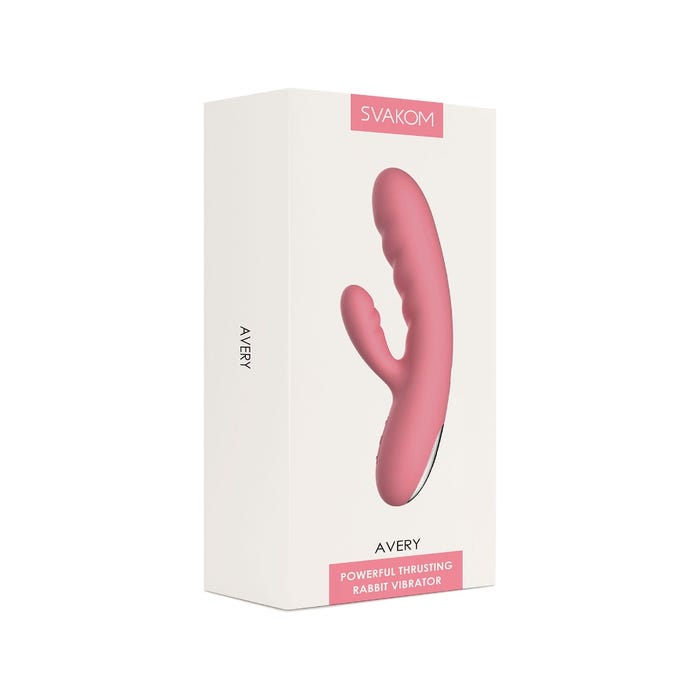 Vibromasseur rabbit va-et-vient Avery