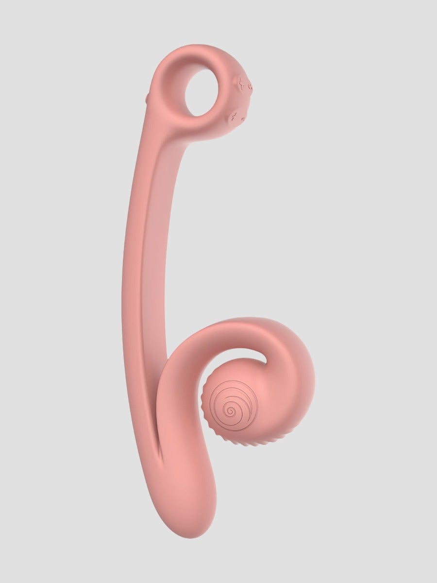 Vibromasseur rabbit Snail Curve beige 9