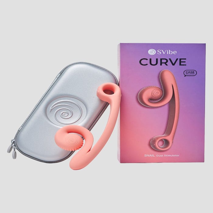 Vibromasseur rabbit Snail Curve