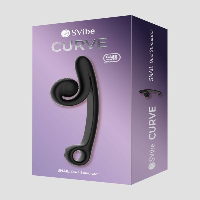 Vibromasseur rabbit Snail Curve