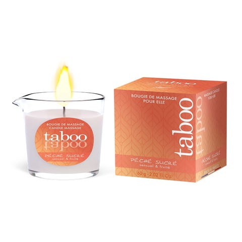 Bougie de massage Taboo Péché Sucré 60 g