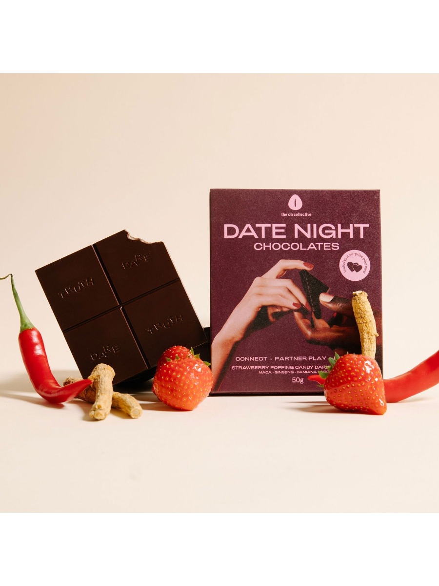 Chocolat aphrodisiaque Date Night Chocolates