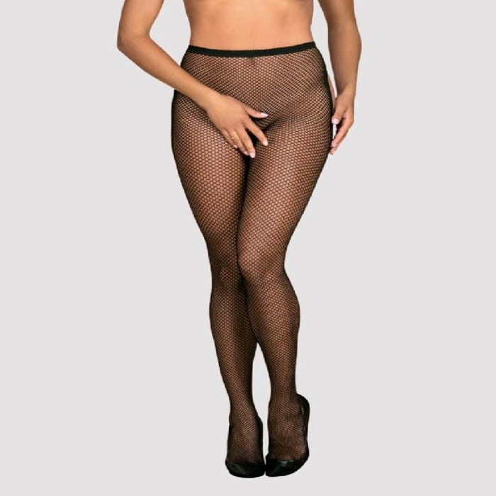 Collants Ouverts Résille S233 Noirs