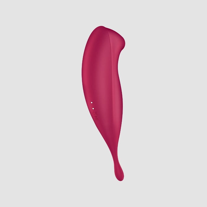 Satisfyer Twirling Pro+ stimulateur clitoridien connecté rouge