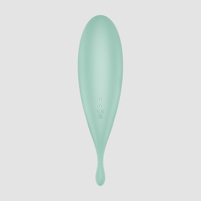 Satisfyer Twirling Pro+ stimulateur clitoridien connecté vert