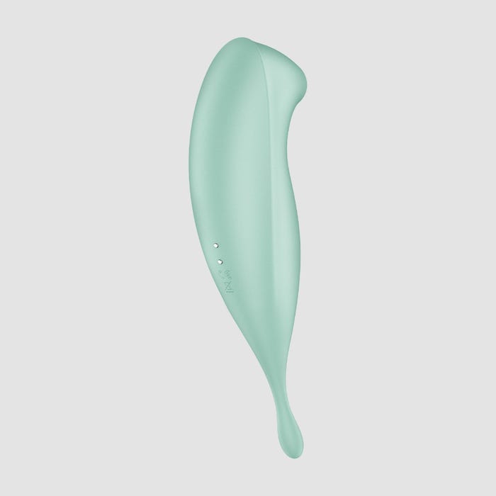 Satisfyer Twirling Pro+ stimulateur clitoridien connecté vert