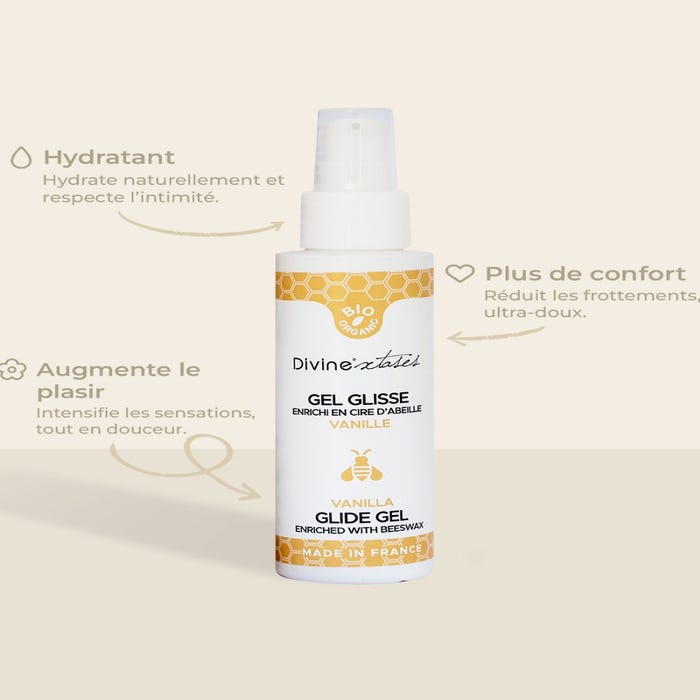 Gel glisse vanille bio 100 ml