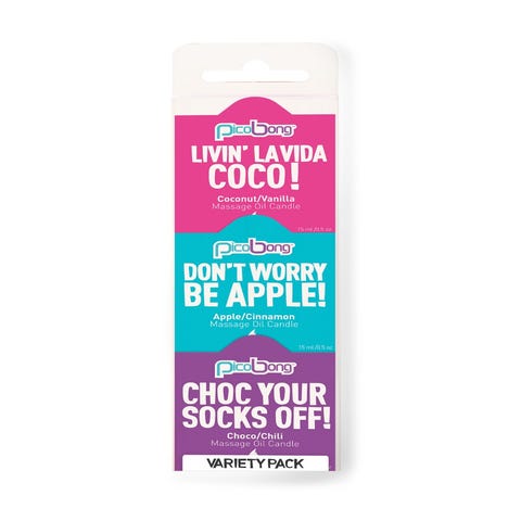 Bougie de Massage Pack de 3