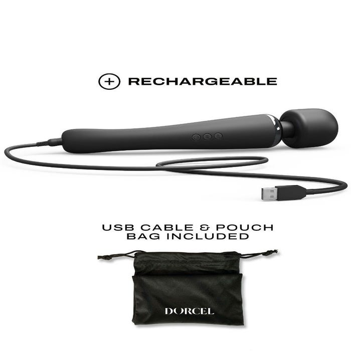 Vibromasseur wand Megawand noir