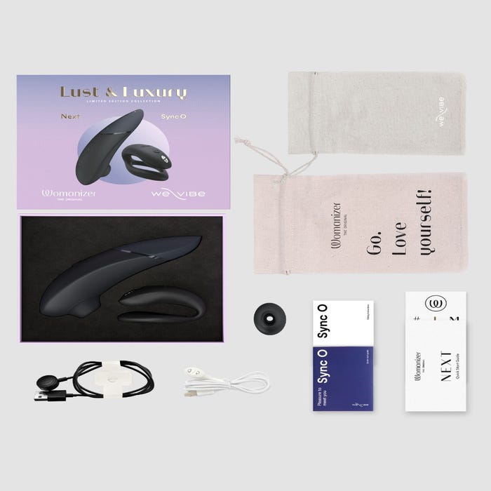 Coffret sextoys Womanizer et We-Vibe Lust & Luxury