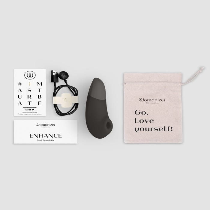 Lily Allen X Womanizer Enhance - Stimulateur clitoridien noir