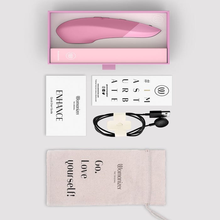Womanizer Enhance stimulateur clitoridien rose