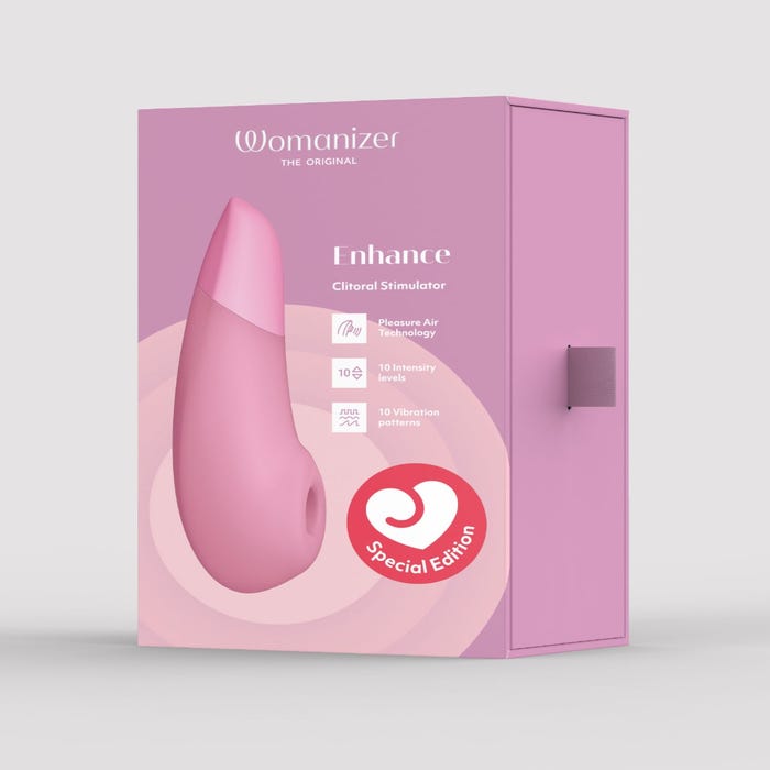 Womanizer Enhance stimulateur clitoridien rose