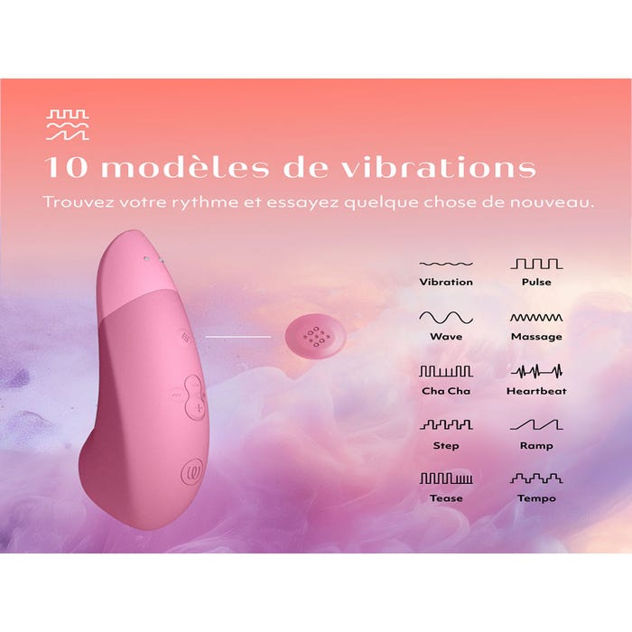 Womanizer Enhance stimulateur clitoridien rose