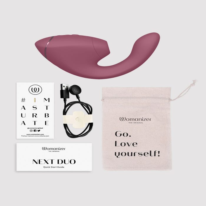 Womanizer Next Duo 3D stimulateur clitoris et point G