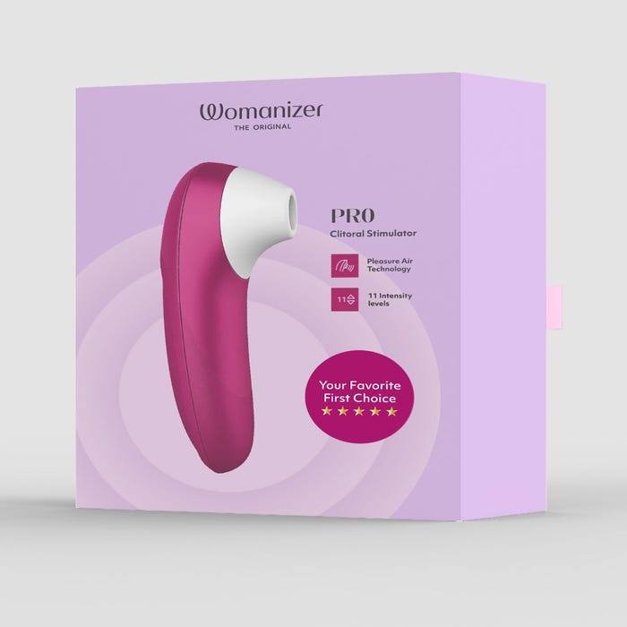 Womanizer Pro​ stimulateur clitoridien Vibrant Pink