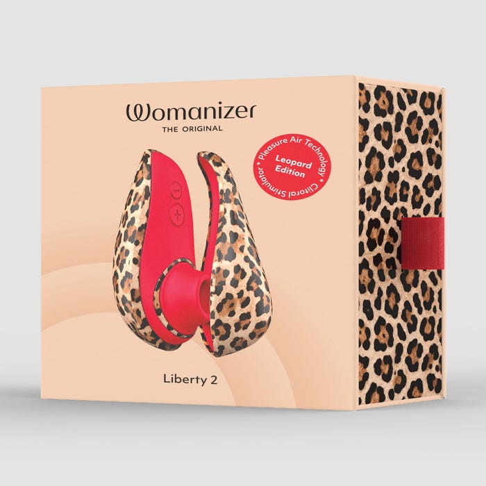 Stimulateur clitoridien Womanizer Liberty 2 édition léopard​