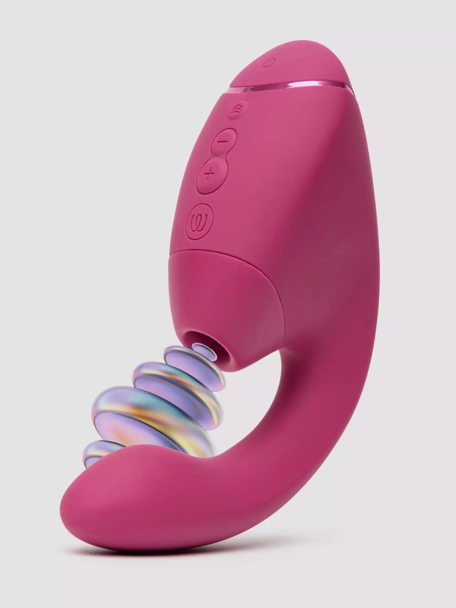 Womanizer Next Duo stimulateur clitoris et point G rose 5