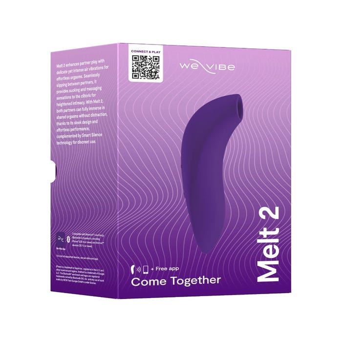 Stimulateur clitoridien connecté We-Vibe Melt 2