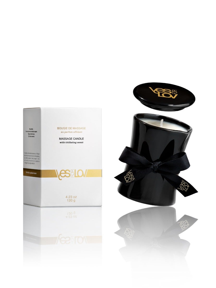 Bougie de massage au parfum affolant 4
