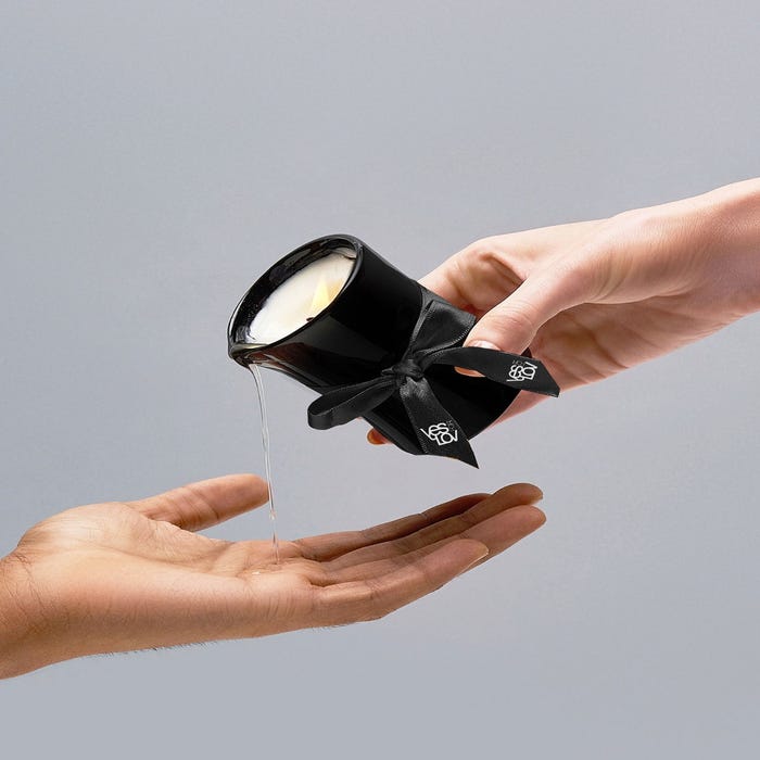 Bougie de massage au parfum affolant