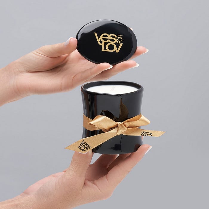Bougie de massage au parfum enivrant