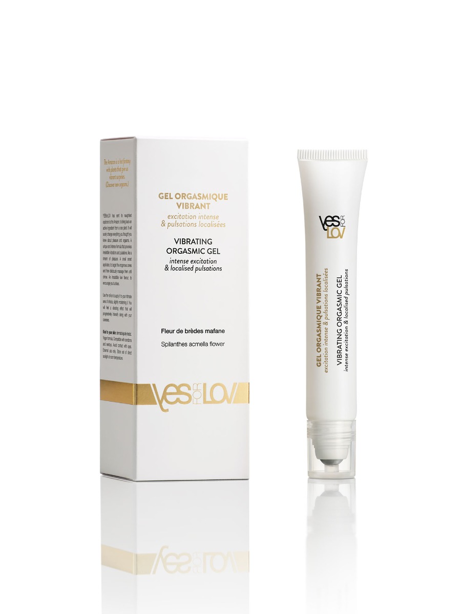 Gel orgasmique vibrant fleur de brède mafane 20 ml