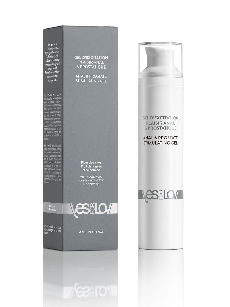 Gel d'excitation plaisir anal et prostatique 50 ml