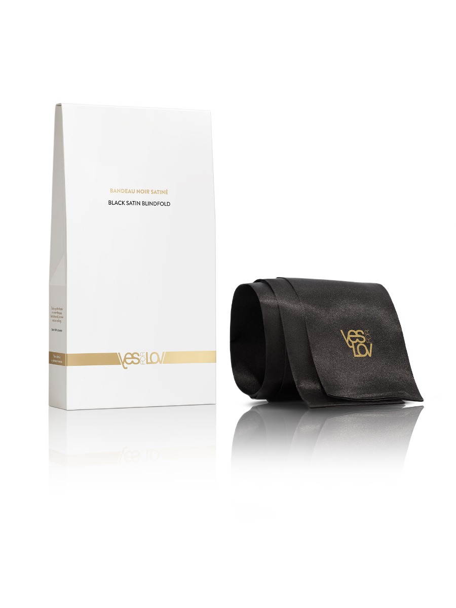 Bandeau Noir Satiné