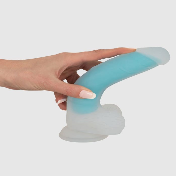 Gode ventouse phospho Glow in the Dark